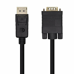 Adaptateur DisplayPort vers VGA Aisens A125-0462 Noir 3 m