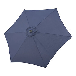 Acheter Helloshop26 Parasol hexagonal polyester 270 x 235 bleu marine 03_0008044