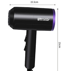 Universal Sèche-cheveux de salon professionnel 2000W 2 dans 1 brosse à air chaud et froid sèche-cheveux sèche-cheveux à vent fort séche-cheveux thermique