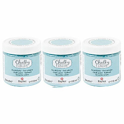 Rayher Peinture craie Chalky Finish 354 ml - bleu-gris