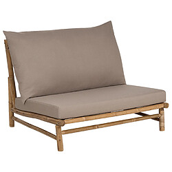 Acheter Beliani Chaise de jardin TODI Bois Taupe