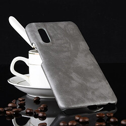 Wewoo Coque antichoc Litchi Texture PC + PU pour Vivo V15 Pro (Gris)