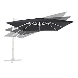 Avis AXI Apollo Premium Parasol Déporté BLANC/Gris - Parasol Déporté Rectangulaire 300x300cm - Parasol Pied Déporté, structure aluminium - Rotation 360 - Parasol Déporté Inclinable - Résistant aux UV