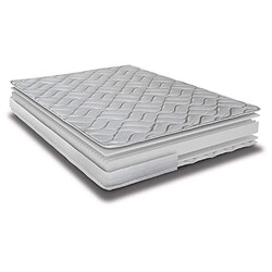 Ebac Matelas 140x190 Melissa - Mousse - Hauteur 13 cm - 3 zones - Soutien ferme pas cher