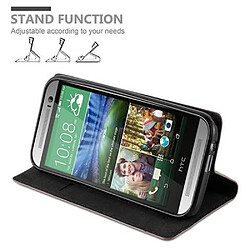 Acheter Cadorabo Coque HTC ONE M8 Etui en Brun