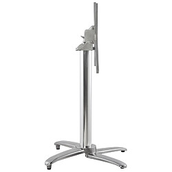 Acheter Alterego Pied de table 'PRATIK' 75 en aluminium