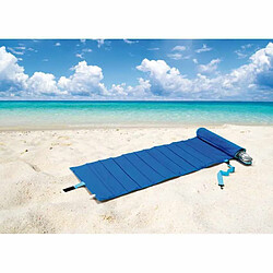 Beachline Serviette de plage matelas rembourrée thermique Staifresco, Couleur: Bleu