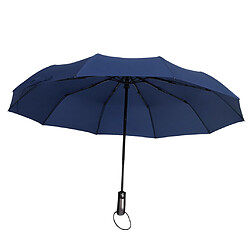 Parapluie De Voyage Automatique Auvent Coupe-vent Automatique Ouvert Fermer Marine pas cher