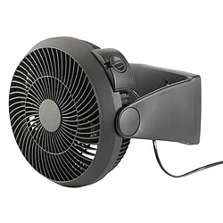 Sichler Haushaltsgerate Ventilateur de bureau / mural orientable ''VT-123.WT'' - 18 cm