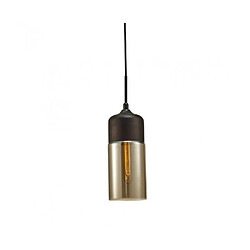 Luminaire Center Suspension design Mia Noir 1 ampoule 47cm