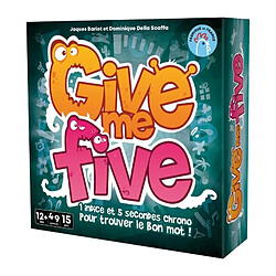 Give me five - Asmodee - Jeux de communication en équipe - Des 12 ans