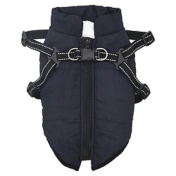 vidaXL Manteau pour chiens avec harnais imperméable réfléchissant 2XL