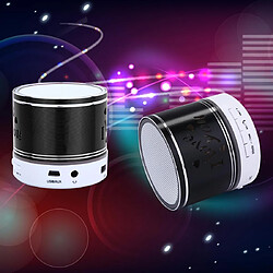 Yonis Enceinte Bluetooth Mini LED RGB Portable Haut-Parleur Son Stéréo MIC Carte TF AUX pas cher