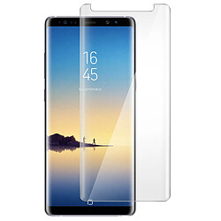 Avizar Film Galaxy Note 8 Protection verre trempé bords incurvés contours transparents