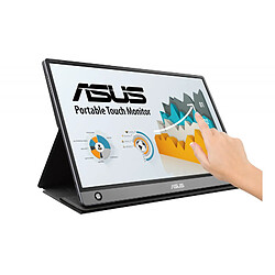 Avis Ecran PC Tactile Asus ZenScreen MB16AMT 15.6" Full HD Gris