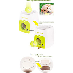 Jouet interactif pour chien avec balle de tennis et distributeur de friandises Jouet interactif pour chien avec balle de tennis et distributeur de friandises Jouet interactif pour chien avec balle de tennis et distributeur de friandises Jouet interactif p