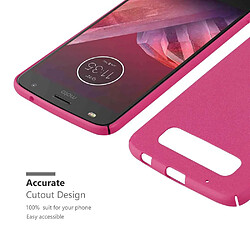 Acheter Cadorabo Coque Motorola MOTO Z2 PLAY / Z2 FORCE Etui en Rose