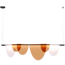 ICONIK INTERIOR Lampe Suspendue - Design Moderne - Kret Ambre