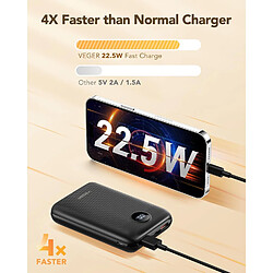 Acheter SANAG Batterie Externe 20000Mah, 22.5W Charge Rapide, Batterie Portable Pd Et Qc 3.0, Power Bank Usb C Pour Iphone 14/12/11/X Samsung S22/S21 Huawei Ipad, Veste Chauffante