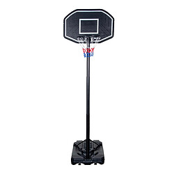 ANGEL SPORTS | Panier de Basket sur Pied | 200-305 cm | Noir et BLANC | A partir de 6 ans et + | Facile à déplacer | Jeux Plein Air | Panier de Basket