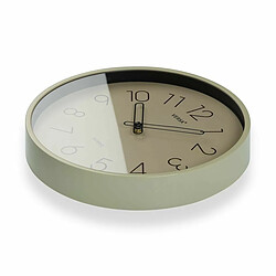 Horloge Murale Versa Jaune Plastique Quartz 4 x 30 x 30 cm