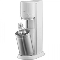 Machine a Soda SODASTREAM DUOBICB - Machine DUO Blanche Pack 4 bouteilles (2 carafes DUO + 2 Fuse LV) + 1 cylindre d'échange CQC