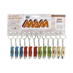 M.A.M - 748 - LOT 12 CANIFS PORTE-CLES M.A.M. COLORIS ASSORTIS