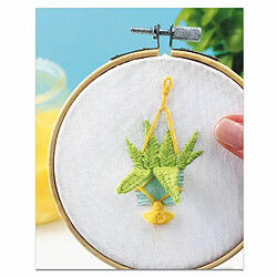 Acheter Youdoit Coffret DIY - Broderie décorative - Plante Aloe Vera