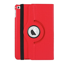 Avis Wewoo Smart Cover rouge pour iPad mini 4 Litchi Texture 360 degrés rotation Smart Case en cuir avec support