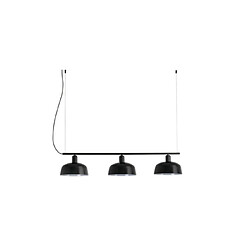 faro Suspension Tatawin Acier Noir satiné