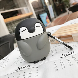 GUPBOO Airpods Coque Housse Étui Protecteur Compatible pour AirPods 3-Silicone bébé pingouin tridimensionnel