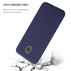 Cadorabo Coque Motorola MOTO G2 Etui en Bleu pas cher