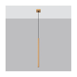 Luminaire Center Suspension Pastelo Acier Or