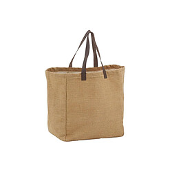 Aubry Gaspard Grand sac en jute naturel.