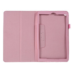 Avis Etui en PU rose avec support pour Samsung Galaxy Tab A 10.1 (2019) SM-T510/SM-T515