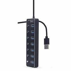 Acheter Hub USB GEMBIRD UHB-U3P7P-01 Noir