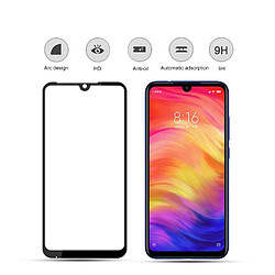 Wewoo Film de verre trempé de plein écran incurvé par colle complète mocolo 0.33mm 9H 3D pour Xiaomi Redmi Note 7