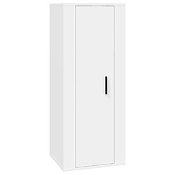 Acheter vidaXL Ensemble de meubles TV 3 pcs Blanc Bois d'ingénierie