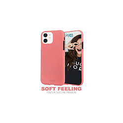 JAYM - Coque Silicone Soft Feeling Rose pour Apple iPhone 13 Pro ? Finition Silicone ? Toucher Ultra Doux