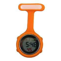 Horloge Numérique Suspendue Avec Broche Orange pas cher