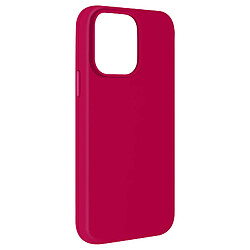 Avizar Coque pour iPhone 15 Pro Max Semi-rigide Soft-touch Fast Cover Fuchsia