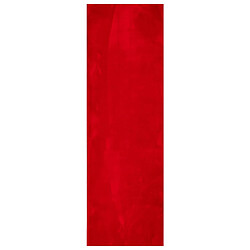 vidaXL Tapis HUARTE à poils courts doux et lavable rouge 80x250 cm