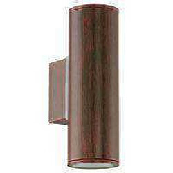 Applique Murale extérieur 2X3W Marron Riga - EGLO LIGHTING - 94105