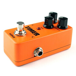 Wewoo FDD2 mini guitare électrique retardateur Orange pédale d'effets pas cher