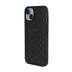 Avis Audi Étui en cuir véritable pour iPhone 14 6,1`` Noir AU-TPUPCIP14-Q8/D1-BK