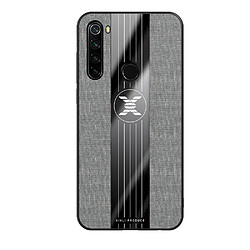 Wewoo Coque Souple Pour Xiaomi Redmi Note 8 XINLI étui de protection en TPU antichoc Texture Gris