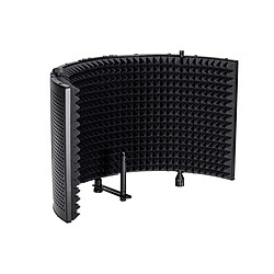 Monoprice Large 59 cm (23.5 Inch) Microphone Isolation Shield w/ Metal Frame and Acoustic Absorption Foam | Stage Right