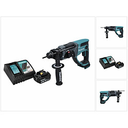 Makita DHR 202 RT1 Perforateur sans fil 18 V 2,0 J SDS Plus + 1x Batterie 5,0 Ah + Chargeur