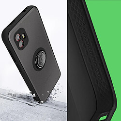 Acheter Avizar Coque Samsung Galaxy Xcover 6 Pro Bi-matière Bague Métallique Support Vidéo noir