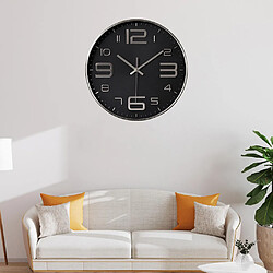 Horloge murale montre de mur de mur en plastique décoratif pas cher